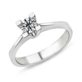 Harem Altın PR378 0.49 ct F Renk Hrd Sertifikalı Pırlanta Tektaş Yüzük