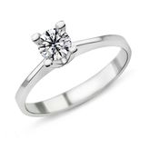 Harem Altın PR418 0.52 ct E Renk Hrd Sertifikalı Pırlanta Tektaş Yüzük