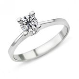 Harem Altın PR424 0.61 ct D Renk Hrd Sertifikalı Pırlanta Tektaş Yüzük