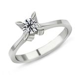 Harem Altın PR55 0.45 ct E Renk Hrd Sertifikalı Pırlanta Tektaş Yüzük
