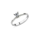 Harem Altın PR71 0.22 ct F Renk Pırlanta Tektaş Yüzük