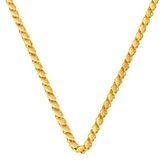 Harem Altın Pullu 14 Ayar 55 Cm Halep Zincir Kolye Zku222