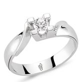 Harem Altın RM-10043 0.25 ct Pırlanta Tektaş Yüzük