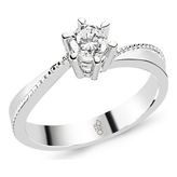 Harem Altın RMY508 0.30 ct Pırlanta Tektaş Yüzük