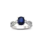 Harem Altın RTY12 Kadın 1.83 ct Pırlanta Safir Yüzük
