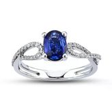 Harem Altın RTY36 Kadın 1.10 ct Pırlanta Safir Yüzük