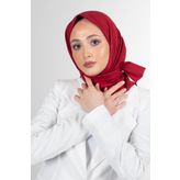 HAREM SCARF Vişne Twill Eşarp