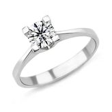 Harem Takı PR19 0.70 ct D Renk HRD Sertifikalı Pırlanta Tektaş Yüzük