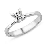 Harem Takı PR40 0.28 ct D Renk Pırlanta Tektaş Yüzük