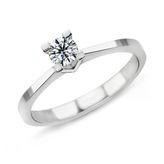 Harem Takı PR454 0.26 ct E Renk Pırlanta Tektaş Yüzük