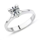 Harem Takı PR478 0.81 ct F Renk HRD Sertifikalı Pırlanta Tektaş Yüzük