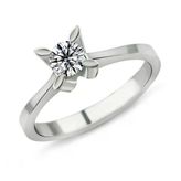 Harem Takı PR74 0.46 ct F Renk HRD Sertifikalı Pırlanta Tektaş Yüzük