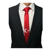 HARES Ay Yıldız Baskılı Kravat