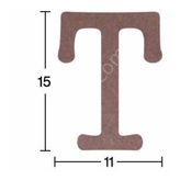Harf Ahşap Obje 18mm - T