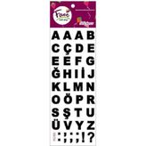 Harf Figürlü Sticker