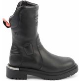 Harley Davidson Black Deri Kadın Bot & Bootie HD0777057103 - Siyah
