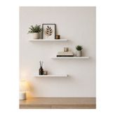 Harmony 3 Raflı Gizli Monte Uçan Raf 50*15 Cm