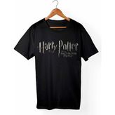 Harry Potter-Unisex Siyah Tişört