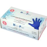Has-Pet Latex Pudrasız Eldiven Mavi 100'lü - S