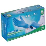 Has-Pet Mavi Pudrasız Nitril Eldiven (Medium) 100'LÜ x 20 Paket - 1 Koli