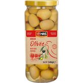 Has Premium Biber Dolgulu Yeşil Zeytin 500CC - 500 gr