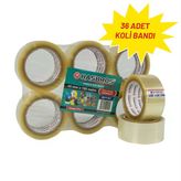 Hasbros 45MMX100M Koli Bandı - 36 Adet