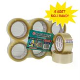 Hasbros 45MMX100M Koli Bandı - 6 Adet