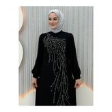 HASPASHA feray taşlı tesettür abiye