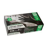 Haspet Has-Pet Siyah Nitril Eldiven 20 x 50'li Medium Ekstra Kalın