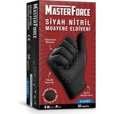 Haspet Siyah Masterforce Nitril Eldiven - Xl mg gloves