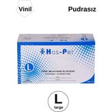 Haspet Vinil Pudrasız Eldiven Large Beden