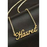 Hasret isimli kolye (Kişiye Özel)