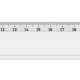 Hataş 00143 Dar Plastik Mercekli 30 cm Cetvel