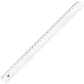 Hatas 0170 Geniş Plastik Cetvel 50 cm Şeffaf