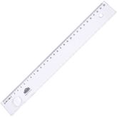 Hataş Neon Şeffaf 30 cm Geniş Plastik Cetvel