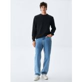 Hatemoğlu Antrasit Bisiklet Yaka Sweatshirt