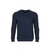 Hatemoğlu Lacivert Bisiklet Yaka Sweatshirt