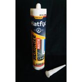 Hatfix 10 Adet Silikonize Mastik 450GR Beyaz
