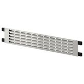 Havalandırmalı süpürgelik, paslanmaz çelik, 60 cm