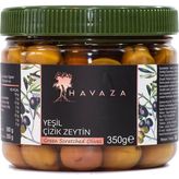 Havaza Yeşil Çizik Zeytin - 350 Gr.