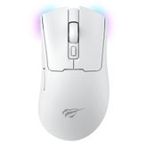 Havit Gamenote MS966SE Beyaz RGB Şarjlı Optik Kablosuz Gaming Mouse
