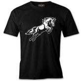 Hayvan - At Nal Siyah Erkek Tshirt
