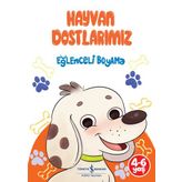 Hayvan Dostlarımız - Eğlenceli Boyama - Kolektif