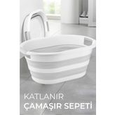 Hazarpazar Katlanır Çamaşır Sepeti Large