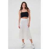 Hazel Bej Saten Etek - 3XL