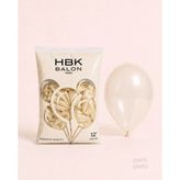 HBK Balon Pastel 12" Balon HBK Şeffaf 100'lü