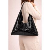 HBS Gloss Hobo Rugan Omuz Çantası