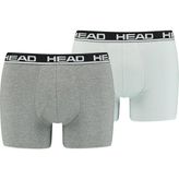Head Basic 2p Ikili Erkek Boxer - 2XL - Gri