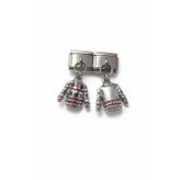 Hector&Co. Jewellery İtalyan Charm Yılbaşı Kazağı Figürlü Sallantılı Modüler Bileklik Charmı
