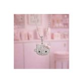 Heda Jewelry Hello Kitty Locket Kolye - İçi Açılabilir Anı Kolyesi
